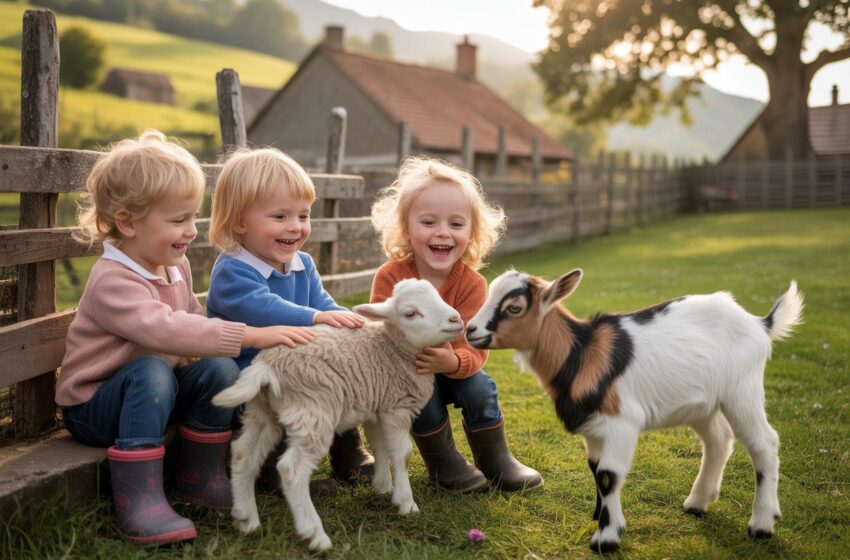  الطبيعة والحياة الريفية تعزز صحة الأطفال النفسية والجسدية