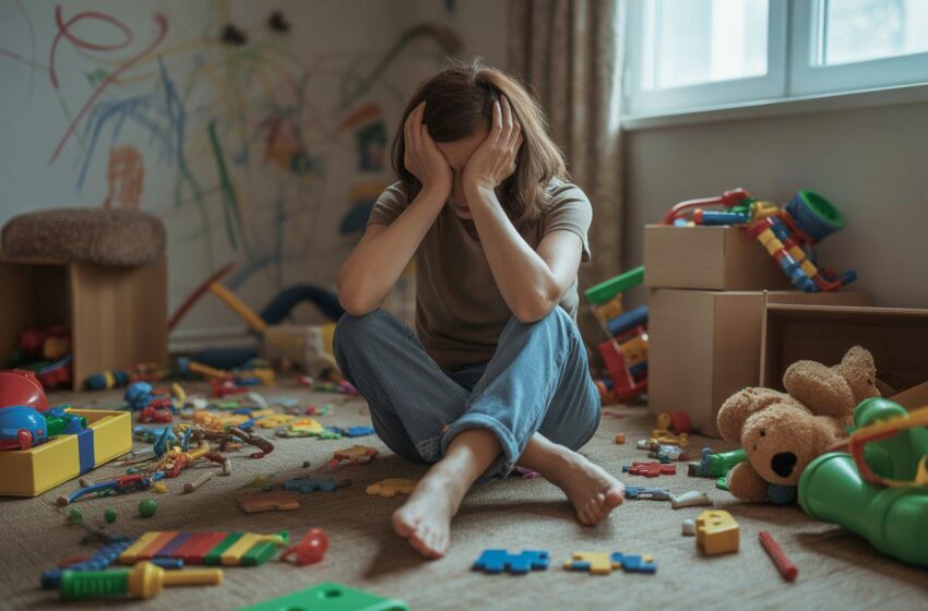  البقاء في المنزل مع الأطفال أكثر إجهادًا من الذهاب إلى العمل!