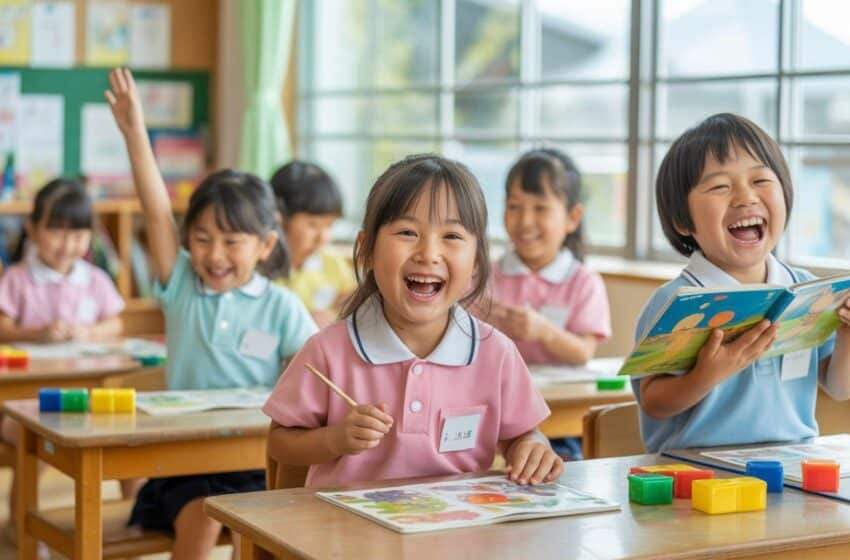  التربية في اليابان: التركيز على الشخصية قبل الدرجات